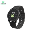 Green Vortex Metallic Fitness Smartwatch | 1.43" Super AMOLED Display | Bluetooth Calling | IP67 Water Resistance | 123 Sports Modes |  Luxury Sporty Design | BLE3.0 + 5.3 BT Version | 380Mah Battery | Low-Power Consumption Mode| 30 Days Stand By Back Up. 