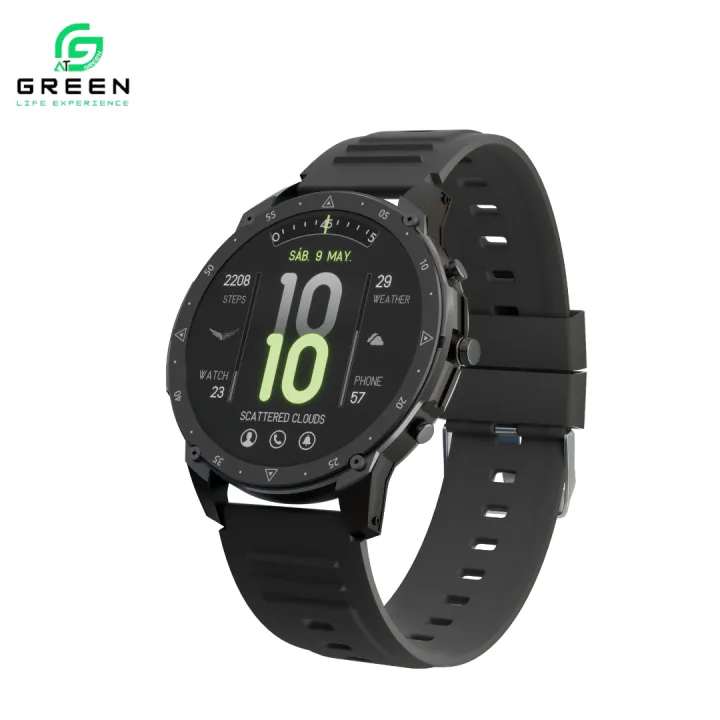 Green%20Vortex%20Metallic%20Fitness%20Smartwatch%20%7C%201.43"%20Super%20AMOLED%20Display%20%7C%20Bluetooth%20Calling%20%7C%20IP67%20Water%20Resistance%20%7C%20123%20Sports%20Modes%20%7C%20%20Luxury%20Sporty%20Design%20%7C%20BLE3.0%20+%205.3%20BT%20Version%20%7C%20380Mah%20Battery%20%7C%20Low-Power%20Consumption%20Mode%7C%2030%20Days%20Stand%20By%20Back%20Up%20-%20Image%202
