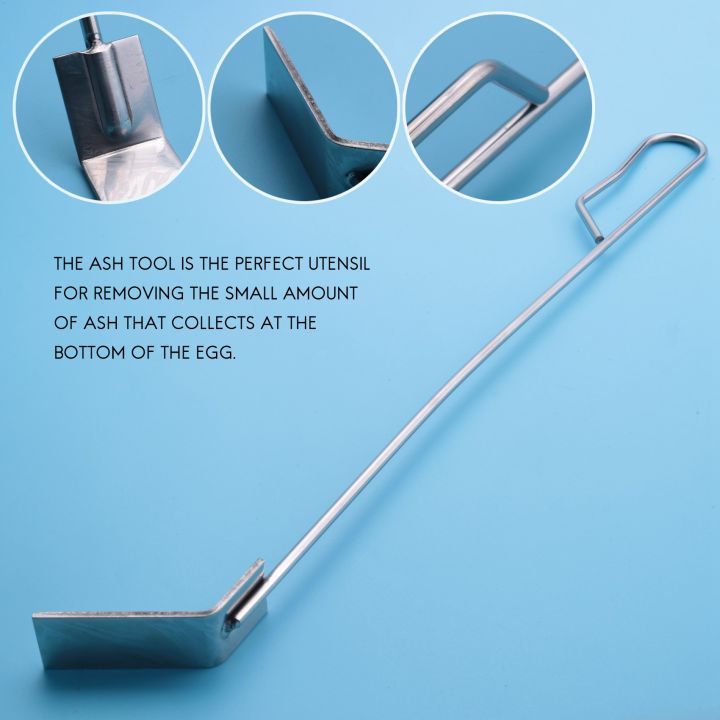 Stainless%20Steel%20Charcoal%20Ash%20Rake%20BBQ%20Ash%20Tool%20Rake%20Poker%20for%20Charcoal%20Smoker%20Wood%20Burning%20Stove%20Silver%20-%20Image%205