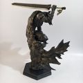 Bizzy 23cm Berserk Guts In Armor Japanese Classics Anime Figure Model Gk Statue Collection Desktop Decoration Ornament Toys Boys Gifts. 