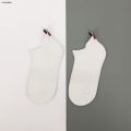 DISICHEN Sales promotion TB Men's Boat socks Luxury Brand Solid Color Crew Socks Korean Fashion Style Cotton Knitted Uni Casual 1/6 Pairs Sockings. 