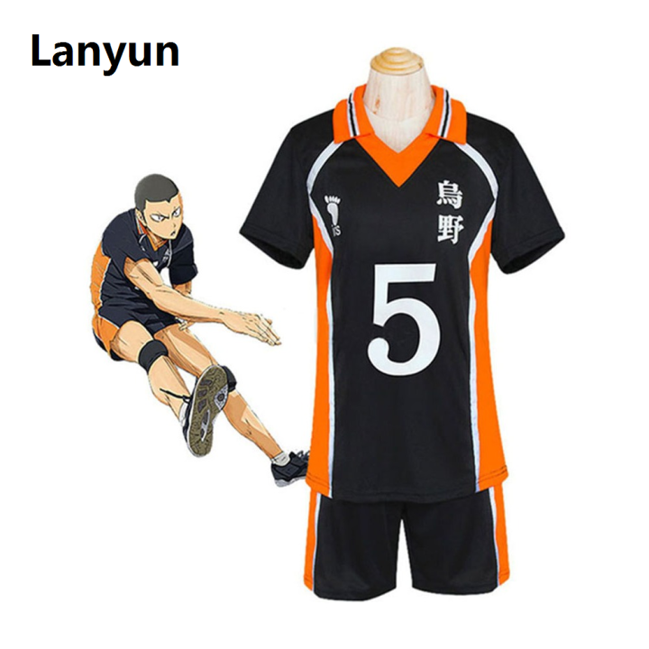 Lanyun%20Anime%20Haikyuu%20Hinata%20Shoyo%20Karasuno%20High%20School%20Volleyball%20Sportswear%20Sales%20promotion%20Christma%20Party%20Cosplay%20Short%20Sleeve%20Short%20Jersey%20Uniform%20-%20Image%204