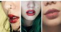 3 In 1 Fake Piercing Stud Set Ear Lip Nose Rings Fake Diaphragm Clip Lip Hoops. 