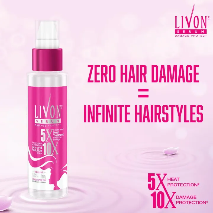 Livon%20Serum%20Damaged%20Protect%20Heat%20Treatment%20Hair%20Serum%20200ml%20-%20Image%204