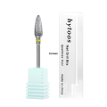 Linman HYTOOS Flame Carbide Nail Drill Bit 3/32 Professional Two-wayOriginal Nail Bits Acrylic Gel Remover Electric Nails Accessories Tool. 