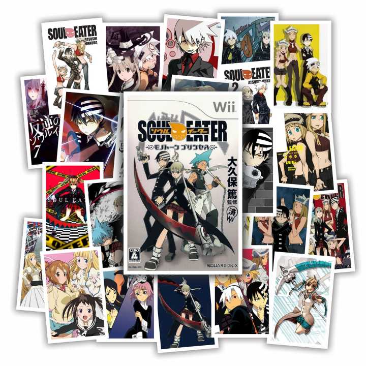 KYVOR Soul Eater Anime Collectible Sticker Pack of 25pcs (9cm x 6cm ...