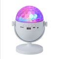 Rechargeable Disco Music Light Bluetooth Speaker  Master Dream Rotating Projection Lamp Color: Multicolor. 