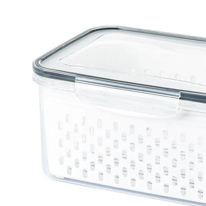 Refrigerator%20Storage%20Box%20Fridge%20Organizer%20Vegetable%20Fruit%20Boxes%20Drain%20Basket%20Storage%20Containers%20Pantry%20,Small%20-%20Image%206