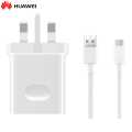 Huawei 22.5Watt Super Charger + Type C Cable Combo [ Type C, UK Version 3 pin]-AP81. 