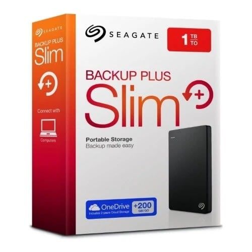 Seagate Backup Plus Slim External Hard Drive