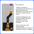 6.6 KF8 LCD For Tecno Spark 7 Pro LCD Display Screen Touch Sensor Digitizer Assembly Spark 7pro Replacement Parts. 