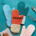 Difutagui SWEEJAR Silicone Cotton Waterproof and Insulated Luxury Gloves Non-slip Gloves for Baking Oven 1Pc. 