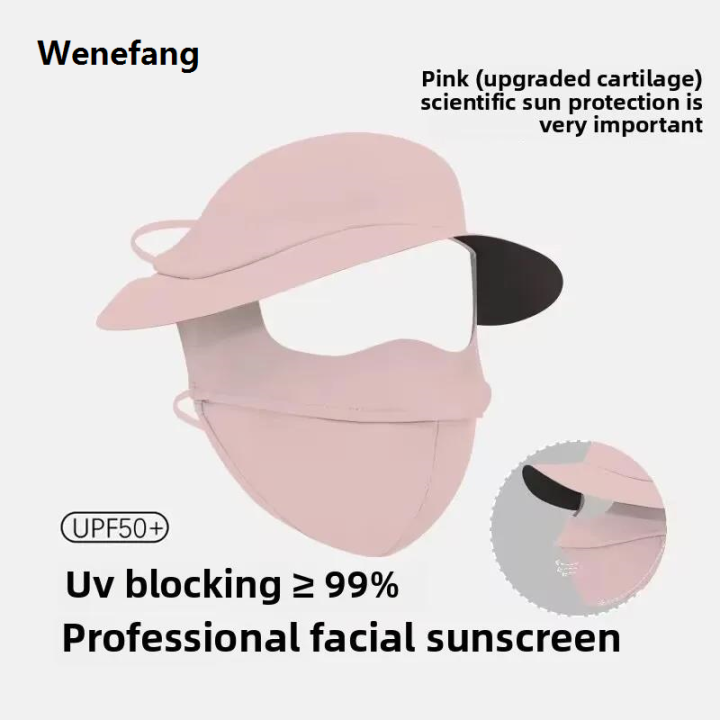 Wenefang%20Vinyl%20Mask%20Sunscreen%20Mask%20Summer%20Ice%20Silk%20Sunshade%20Full%20Face%202025%20Face%20Kini%20Female%20Anti-ultraviolet%20Outdoor%20Cycling%20Hat%20Brims%20-%20Image%208