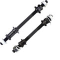 BMX Front Rear Axle Mountain Bike Road Bike Front Back Axles Bike Spindle Bike Solid Shaft Bicycle Wheel Hub Axle. 