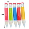 High Quality Wooden Giant Pencil 18/34/39CM Novelty Toy Large Wood Pencil Performance Prop With Eraser Stationery Pencil Painter. 