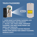 Electronic Smart Digital Electronic Door Lock Fingerprint Press. 