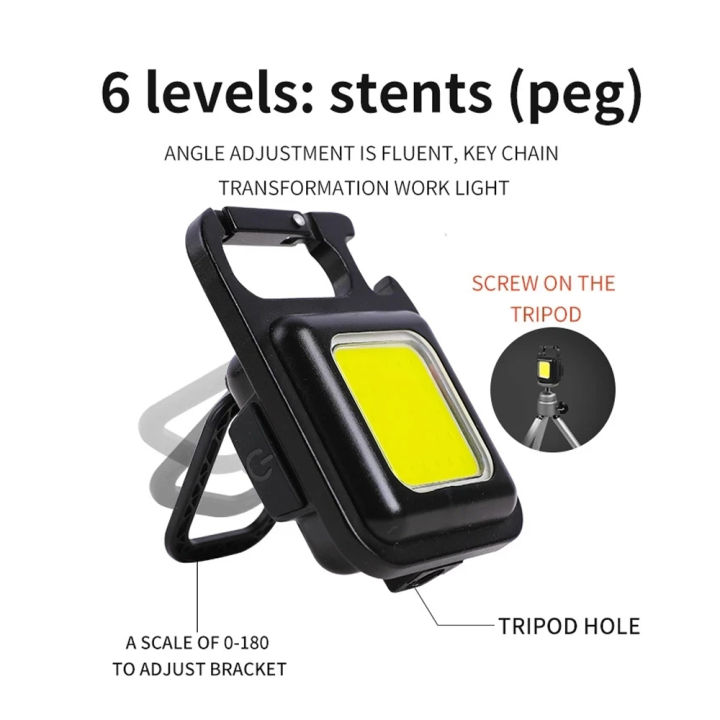 Mini Pocket Flashlight,Tent Light,Portable Outdoor Work Light,with