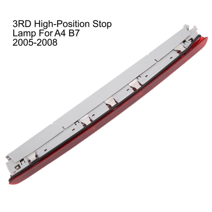 JINMY%202X%20Red%20LED%20Brake%20Light%203RD%20High-Position%20Auto%20Stop%20Lamp%20Tail%20Light%20for%20A4%20B7%202005-2008%208E9945097B%20-%20Image%205