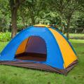 Camouflage Camping Dome Tent - Waterproof, Easy Assembly, Durable Fabric, Full Coverage Rain Protection - Ideal for 3-4 Persons. 