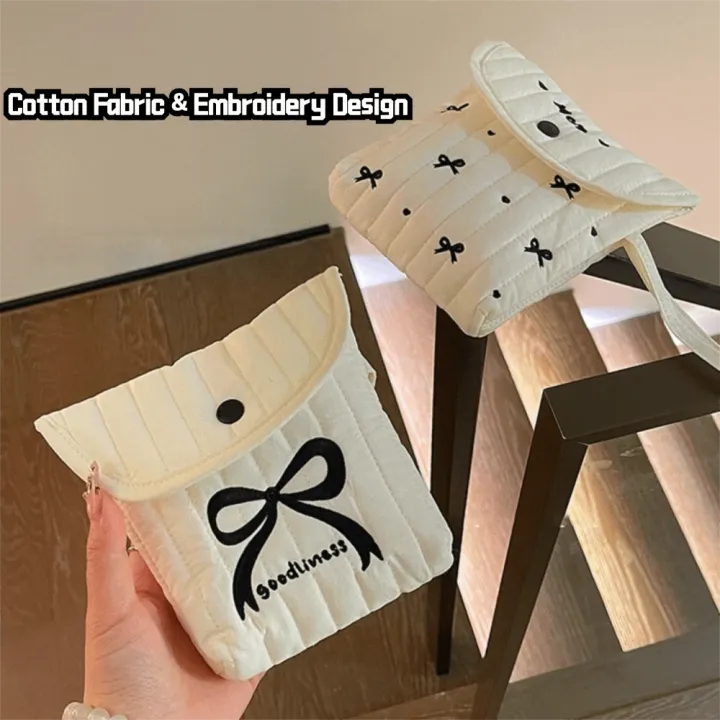 Fashion%20Bow%20Period%20Bag%20Large%20Capacity%20Portable%20Sanitary%20Napkin%20Storage%20Bag%20Multifunctional%20Menstrual%20Pad%20Bag%20Women%20-%20Image%203