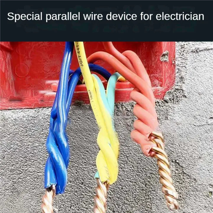 JINMY%202X%20Electrician%20Twist%20Merge%20Wire%20Paralleling%20Device%20Terminal%20Quick%20Coupler%20for%20Electric%20Drills%20-%20Image%203