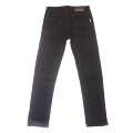 Black BMW Stretchable Slim Fit Jeans For Men. 