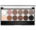 Odbo 12 color eyeshadow palette OD210 No-06 With Free Lipliner By Genuine Collection. 