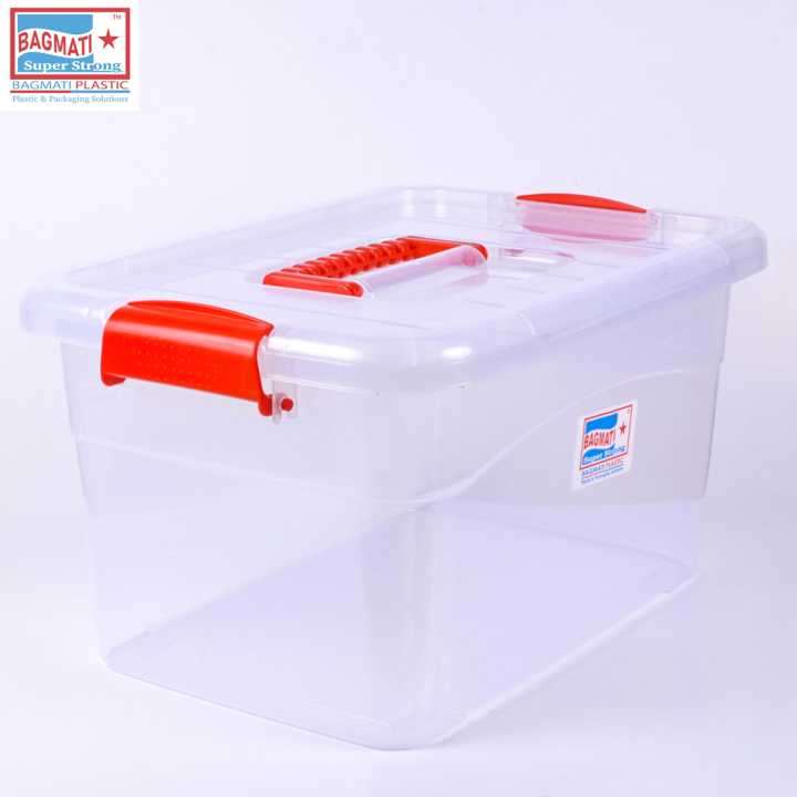 Bagmati%20Smart%20Box%20Multipurpose%20Plastic%20Storage%20Container%20Box%20With%20Lock%20(Clear/Transparent)%20%E2%80%93%20Rectangular%20-%20Image%203