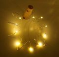 Wine Bottle Cork Copper String Fairy LED Lights. 