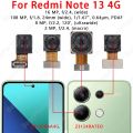 Front and Rear Back Camera For Xiaomi Redmi Note 13 4G Main Facing Camera Module Flex Cable Replacement Spare Parts. 
