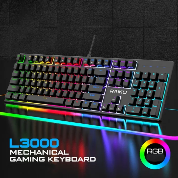 New%20104%20Keys%20RAIKU%20L3000%20Keyboard%20Silent%20RGB%20Backlit%20Gaming%20Mechanical%20Keyboard%20Mechanical%20Keys%20With%20Knob%20Wired%20Keyboard%20Office%20-%20Image%208