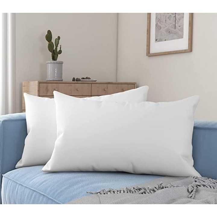 Luxurious 100% Cotton Striped 2 Piece Pillow Set