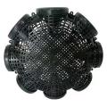 Oufeiton River Prawn Fishing Trap Portable Heavy Duty Fishing Bait Trap with Fine Mesh Ideal for Catching River Prawn Shrimp Crawfish Eel Loach. 