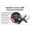 Hawkins Black Contura Induction Base 2 Litre (Code: CXT20). 