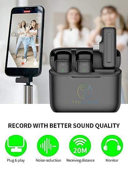 Double%20Wireless%20Lavalier%20Microphone%20Compatible%20for%20Type%20C%20with%20iPhone%20Connector,%20Charging%20Case%20Active%20Noise%20Cancellation%20Suitable%20for%20Vlog%20Insta%20You%20Tube%20Video%20Recording%20(Dual%20Mic)%20-%20Image%2010