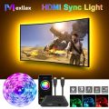 Device, Computer Sync Color Screen, TV HD Inch-20, Backlit Soundbar TV LEDRGB Environment 5MMexllexUSB PC for 120, Gaming HDMIXbox. 