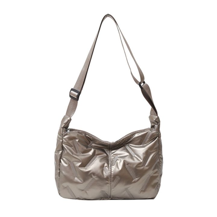 Exquisite%20Dumpling%20Bag%20Bright%20Space%20Cotton%20Tote%20Bag%20Large%20Capacity%20Crossbody%20Bag%20Shoulder%20Bag%20Down%20Nylon%20Handbag%20Lady%20-%20Image%209