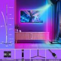 Easy to install, room game living room in applicable, RGB intelligent program control application and, 1PC corner floor light LED corner light with remote control. 