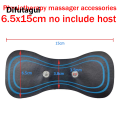 Difutagui High Quality Dual Channel Massager Machine Back Neck Electrode Massage Machine Muscle Fitness Relaxing 8 Modes Electrode Patch Accessories. 