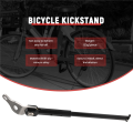 (GGBR) Alloy Bike Kickstand 16-Inch 349 Parking Stand for Pikes 3Sixty Trifold Rear Axle Kick Stand,Black. 