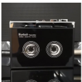 1 Piece Black Retro Stereo Cassette Player Black Walkman Cassette Tape Music Audio Auto Reverse with Bluetooth. 