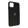 Apple iPhone 11 Pro (Tripple Camera-14.4cm-Small Size) Liquid Silicone Soft Cover Case | Microfiber Inside. 