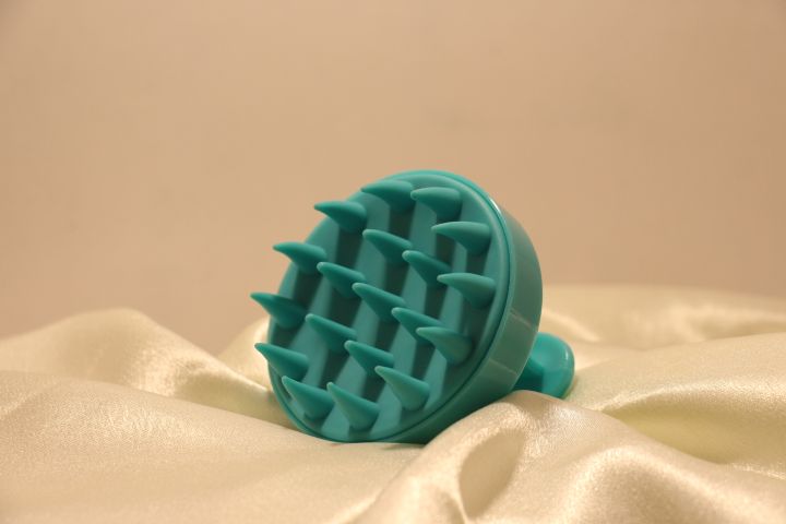 Head Scalp Massager Brush with Soft Silicone Bristles | Multi Color |