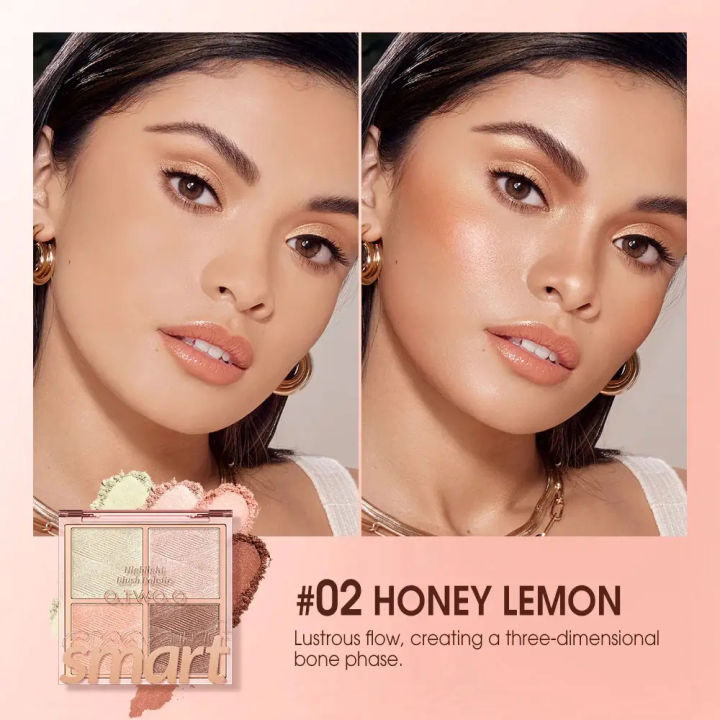 O.TWO.O%20Highlighter%20And%20Blush%20Palette%20Makeup%20Cosmetics%20for%20Women%20-%20Image%207