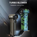 Mini Turbo Violent Fan Turbo Jet Blower Fan 90000RPM Electric Air Duster Fan Adjustable Speed 60m/S Turbo Violent Fan Car Cleaning Blower Fan A. 