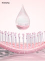 Sutuiying Relaxing Circular Massage Comb Portable Hollow Hair Combs Scalp Profesional Massage Brush Salon Styling Tools Solid Color Hair Brush. 