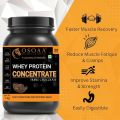 OSOAA 100% Whey Protein Powder 1kg Triple Chocolate for Men Women Rich Amino Acid Profile 24.5g Protein 14.7g EAA BCAA Glutamine 30 Serving. 