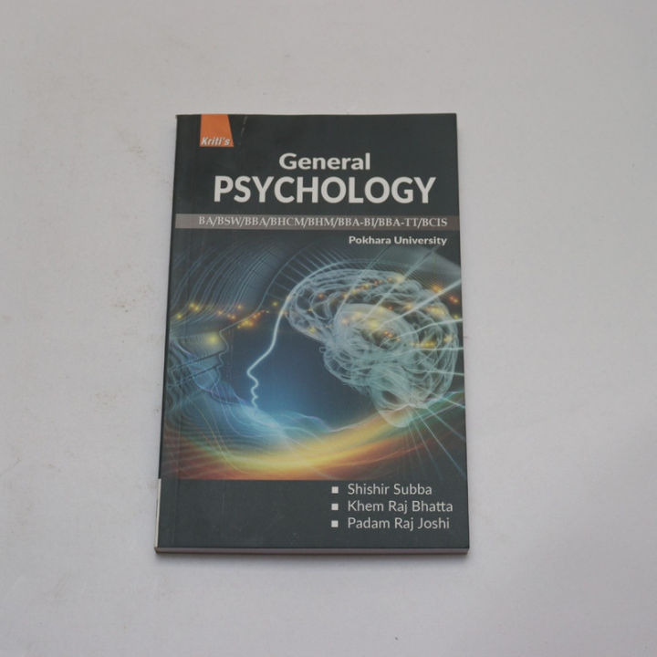Kriti's BA/BSW/BBA General Psychology Course Book