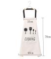 Waterproof And Oil Proof PVC Aprons With Front Pouch Pocket | Cute Printed PVC Apron With Front Pocket For Kitchen. 