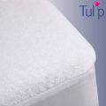 Tulip White Premium Terry Mattress Protector- King(72x78). 